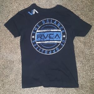 men's black, rvca t shirt